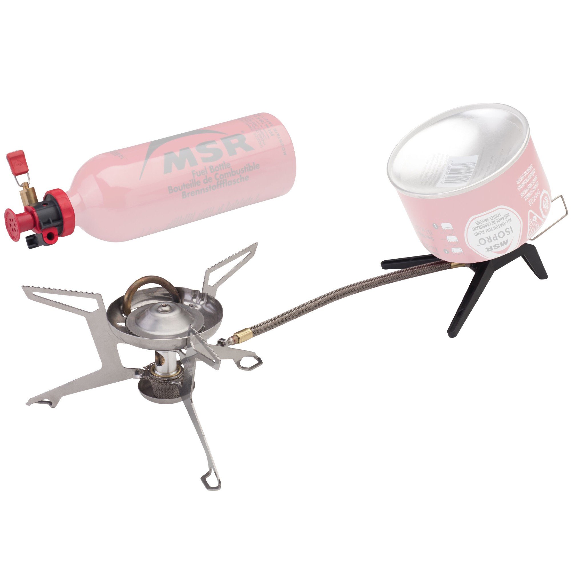 MSR WhisperLite Universal Combo Multi Fuel Camping Stove