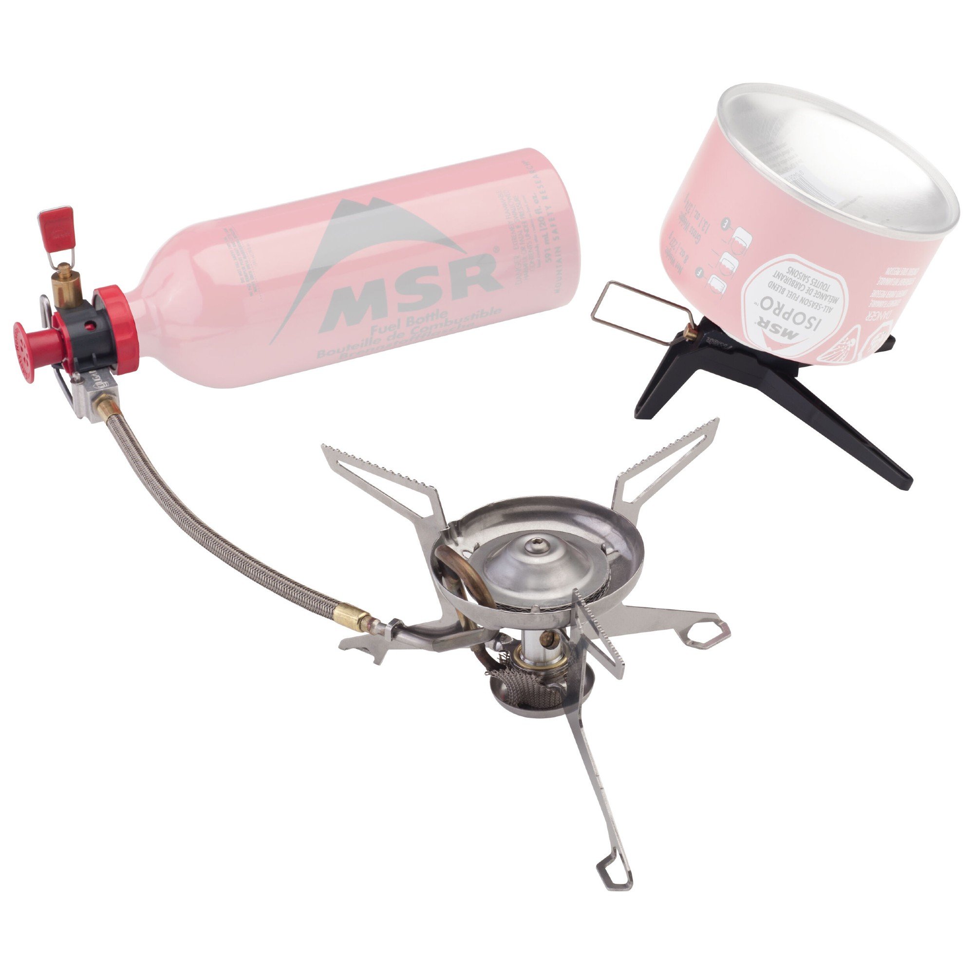 MSR WhisperLite Universal Combo Multi Fuel Camping Stove