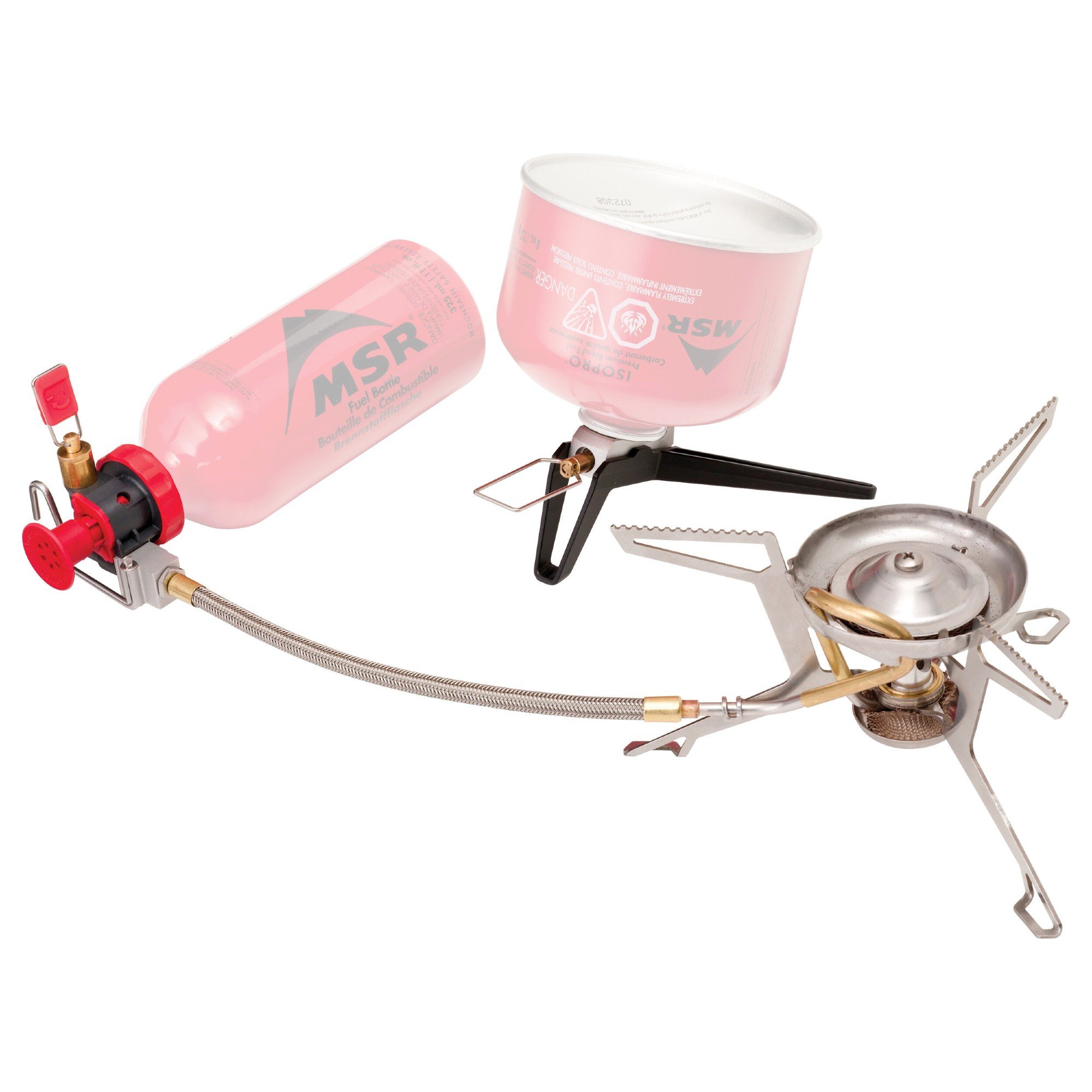 MSR WhisperLite Universal Combo Multi Fuel Camping Stove