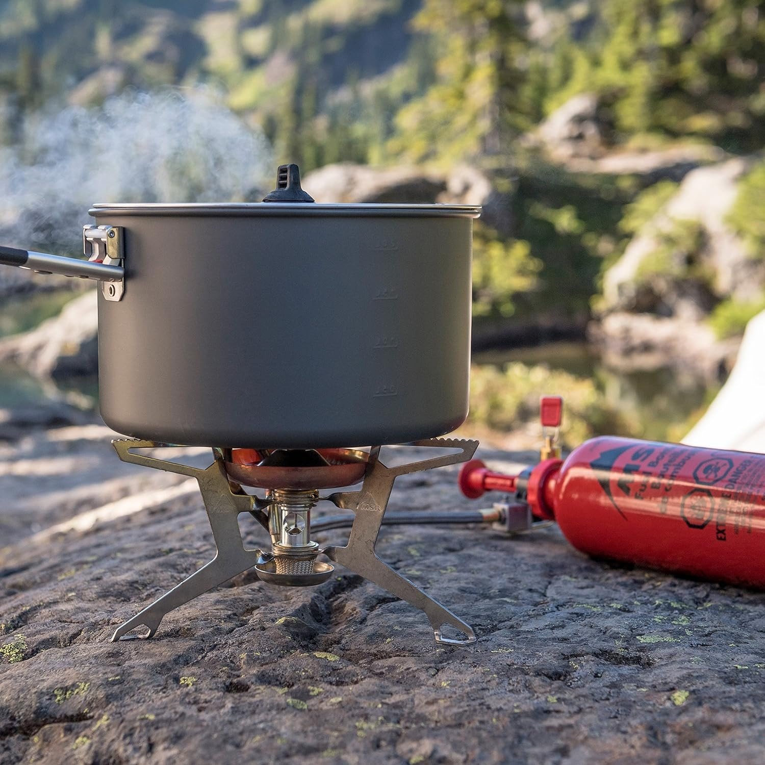 MSR WhisperLite Universal Combo Multi Fuel Camping Stove