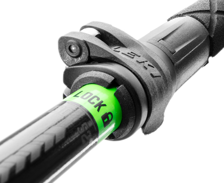 Leki Black Series Micro Vario Carbon Folding Trekking Poles