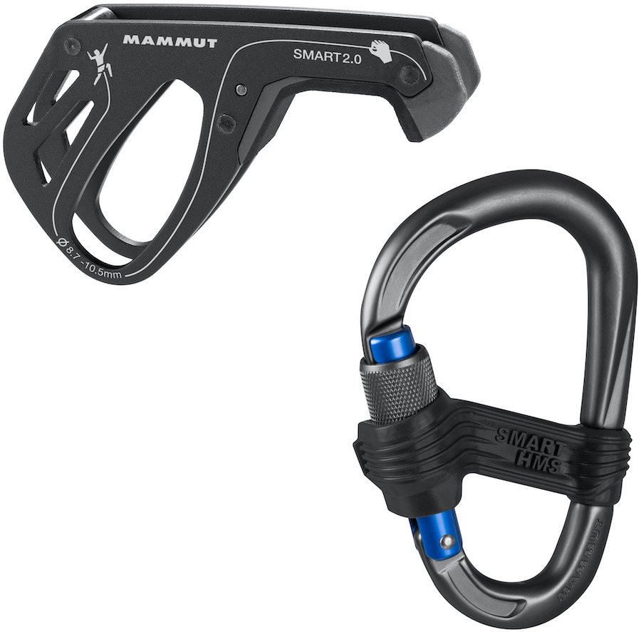 Mammut Smart 2.0 Rock Climbing Belay Package