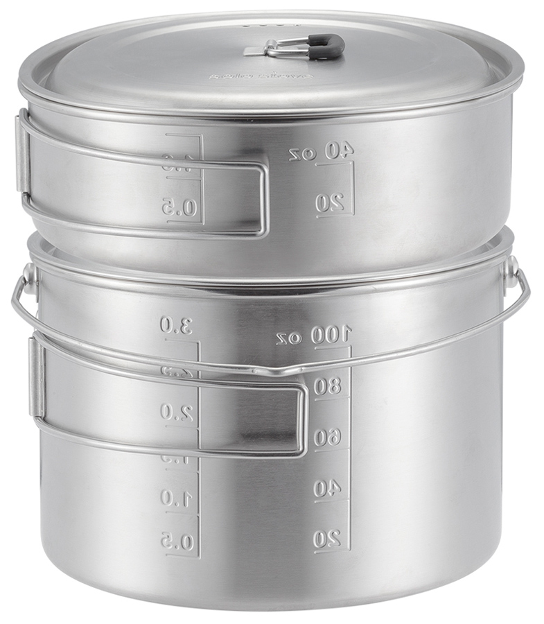Solo Stove 2-Pot Set Lightweight Camping Cookware