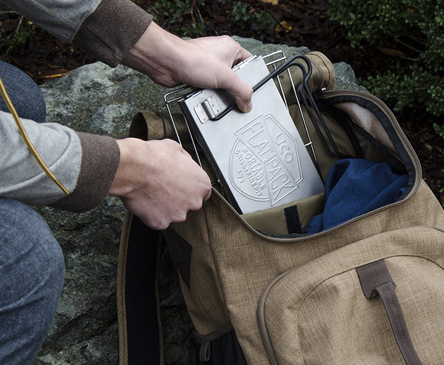 UCO Grilliput Flatpack Grill Portable Camping Grill & Firepit