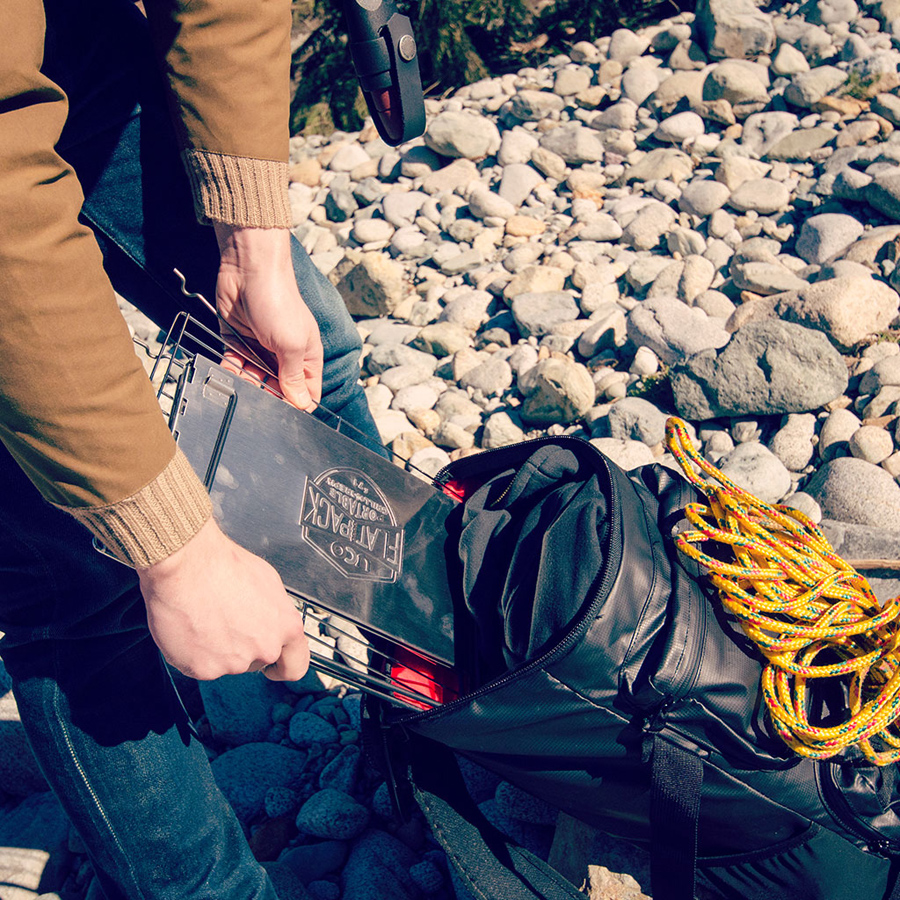 UCO Grilliput Flatpack Grill Portable Camping Grill & Firepit