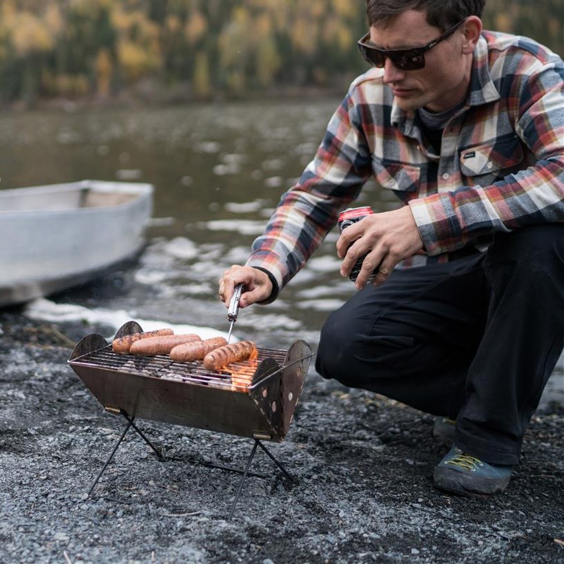 UCO Grilliput Flatpack Grill Portable Camping Grill & Firepit