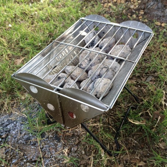 UCO Grilliput Mini Flatpack Grill Portable Camping Grill & Firepit