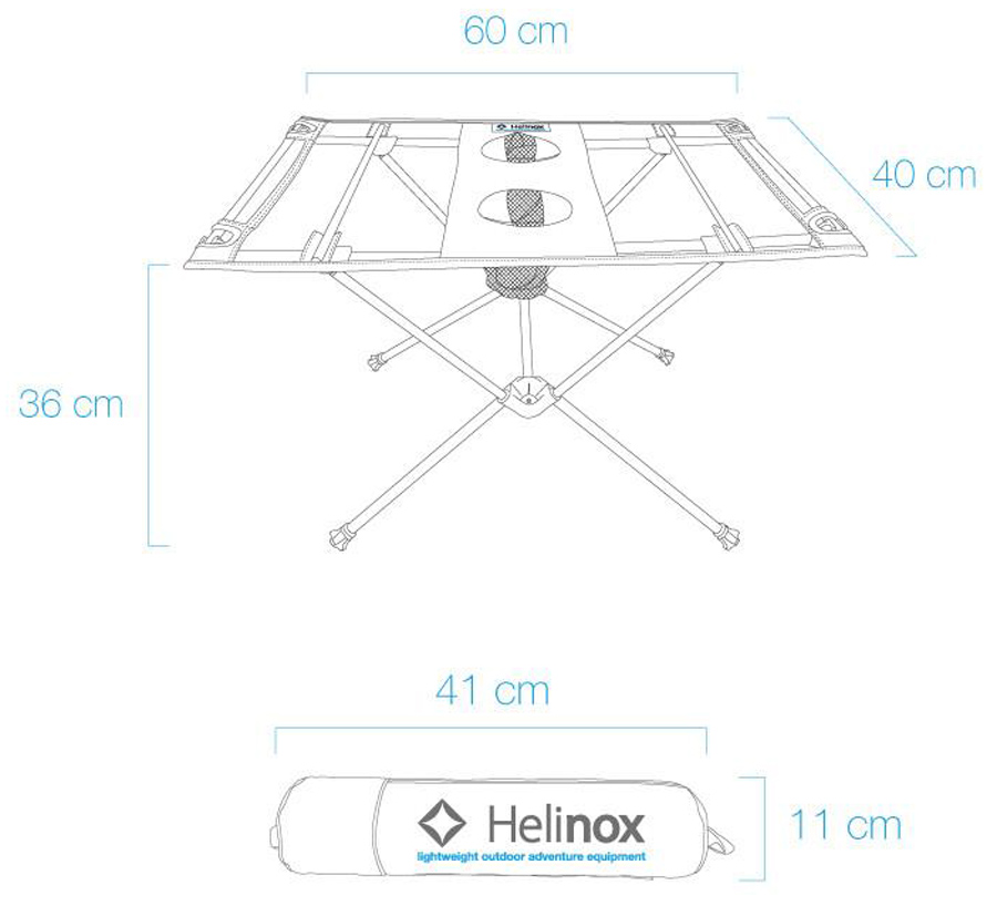 Helinox Table One Compact & Lightweight Camp Table