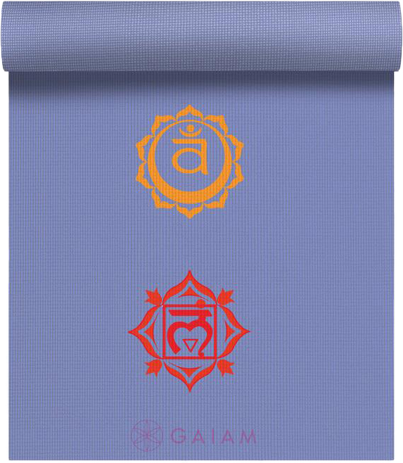 Gaiam Classic Printed Yoga/Pilates Mat