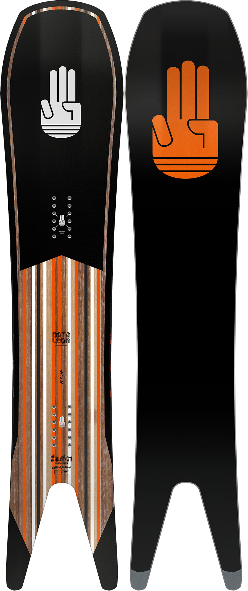 Bataleon The Surfer Ltd Hybrid 3BT Camber Snowboard