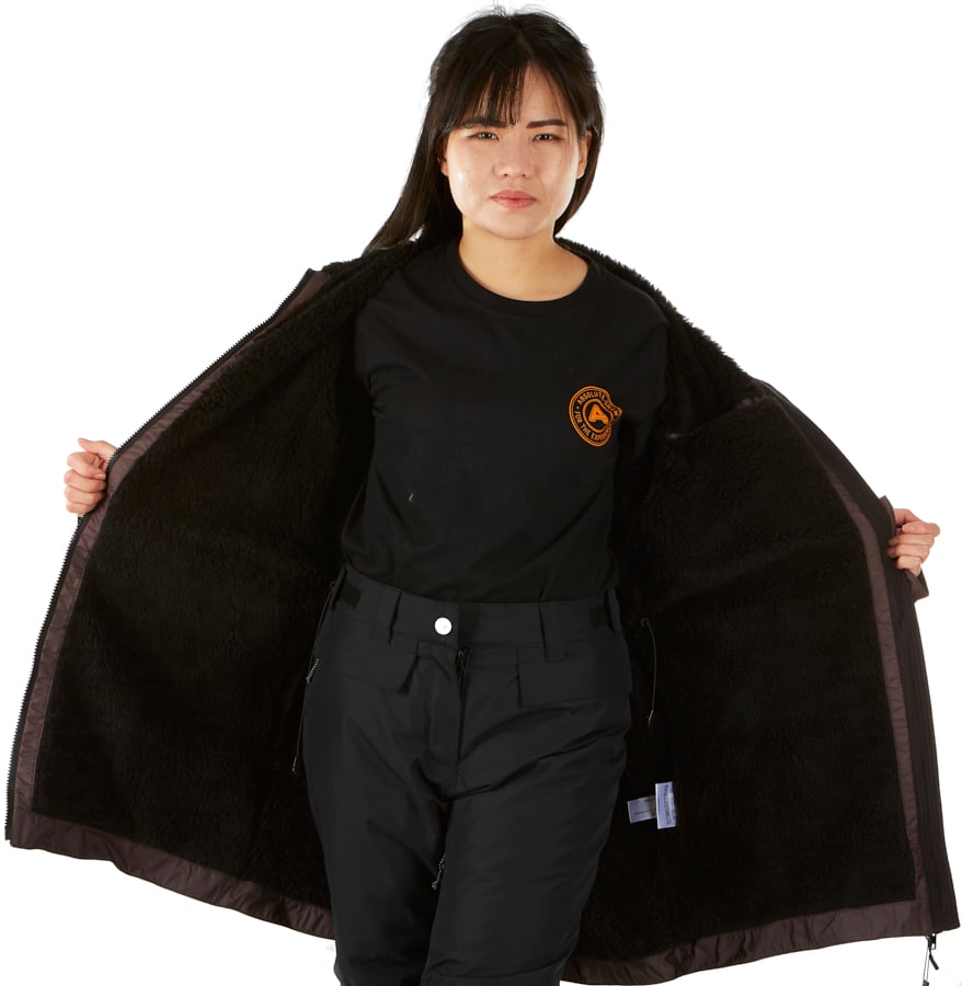 Buffalo Parka Women's Pile Lined Insulated Coat