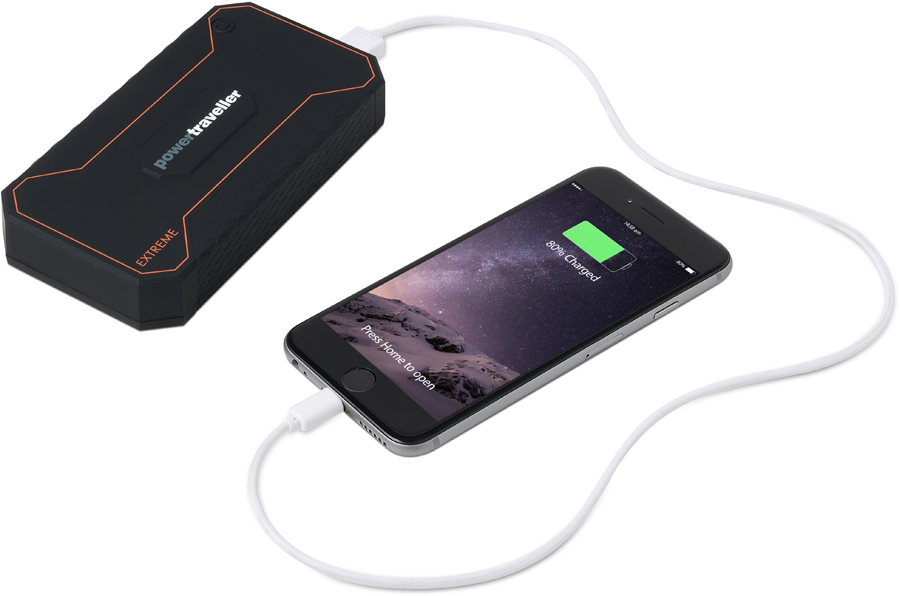 PowerTraveller Extreme Solar Kit Power Bank & Solar Charger