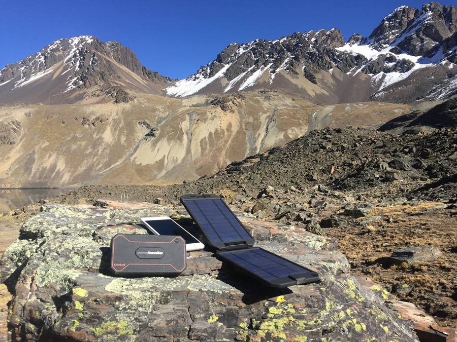 PowerTraveller Extreme Solar Kit Power Bank & Solar Charger
