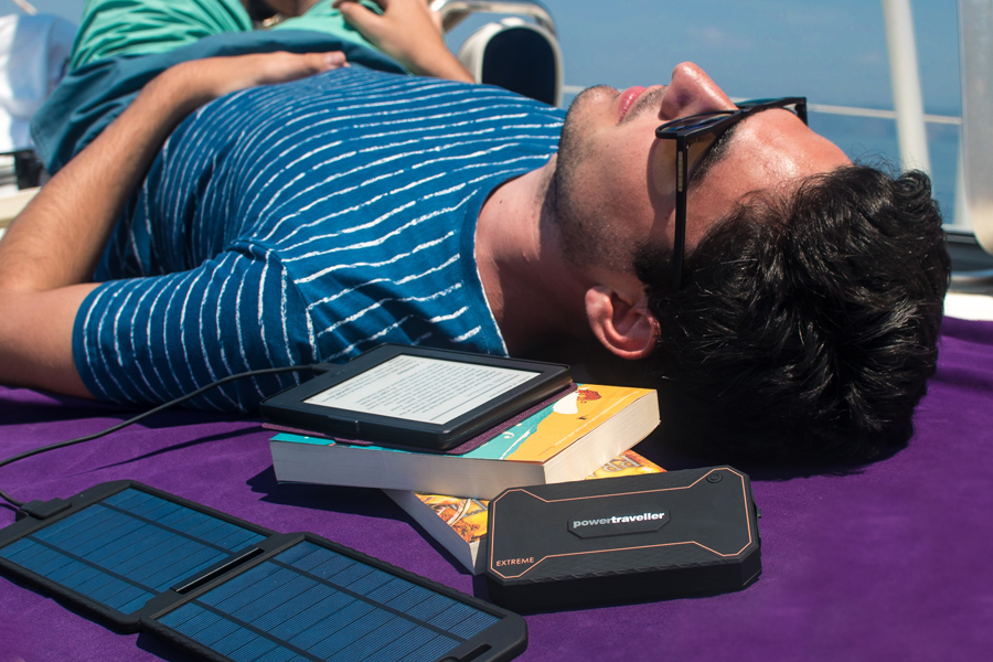 PowerTraveller Extreme Solar Kit Power Bank & Solar Charger