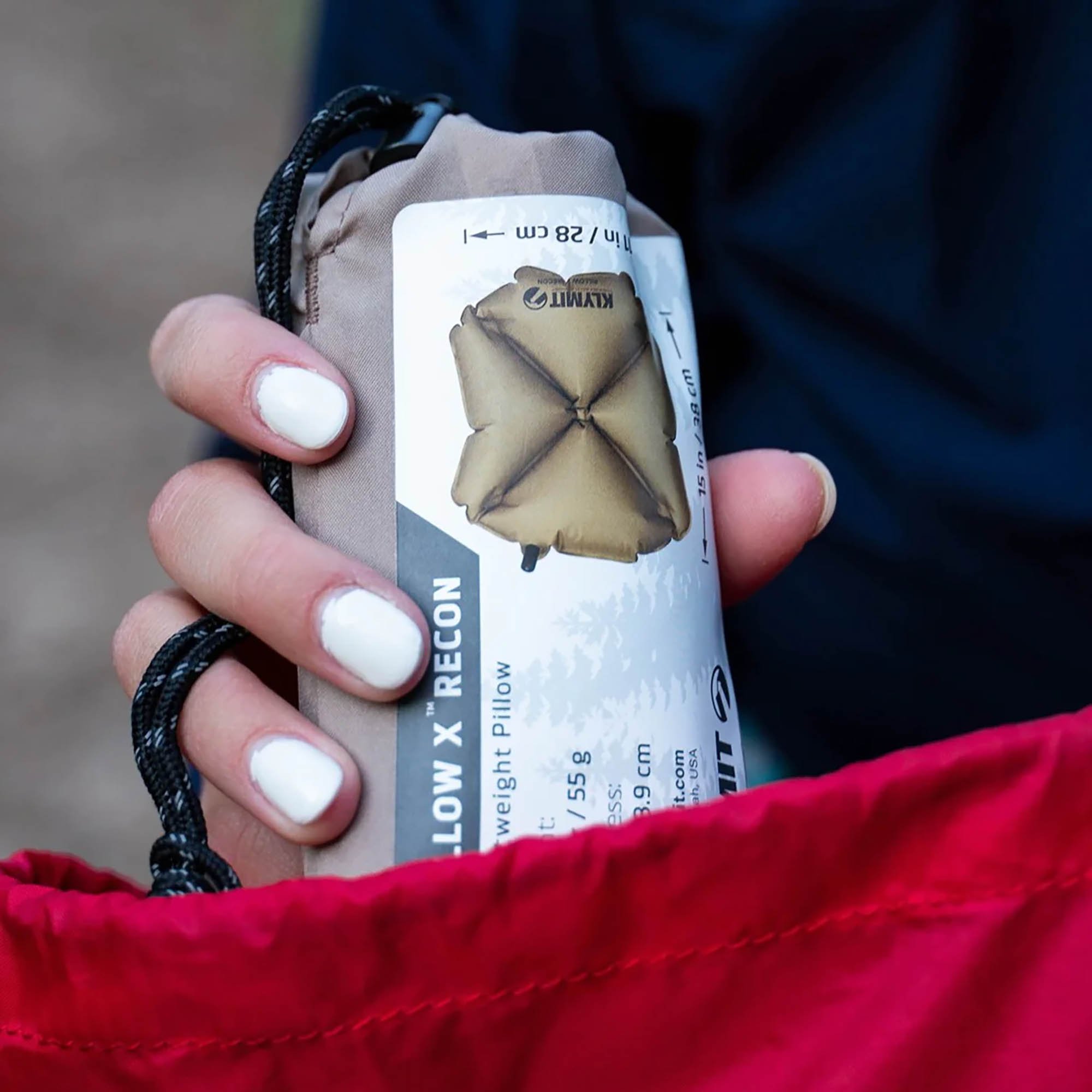 Klymit Pillow X Inflatable Camping Pillow