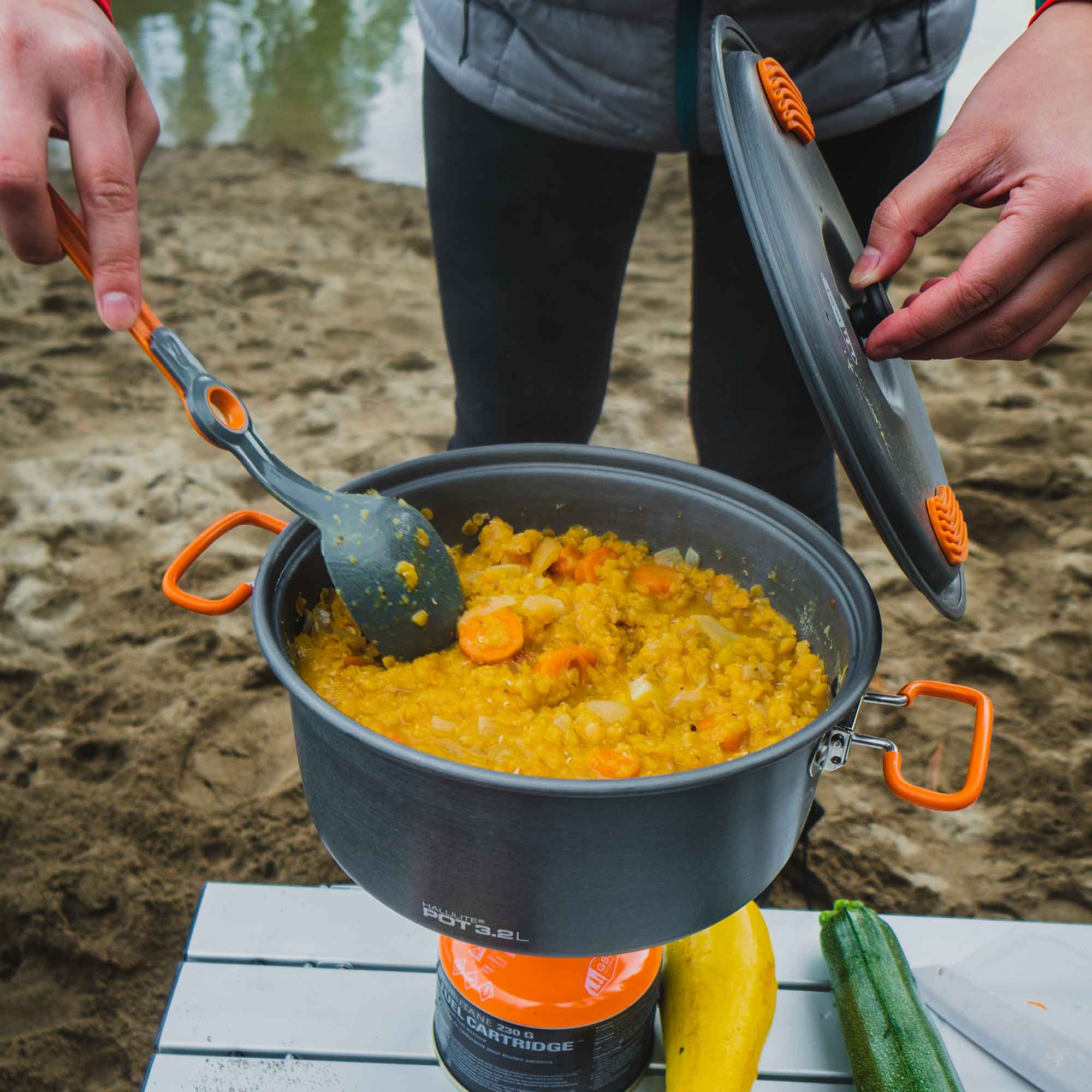 GSI Outdoors Halulite Cookpot Lightweight Camping Cook Pot