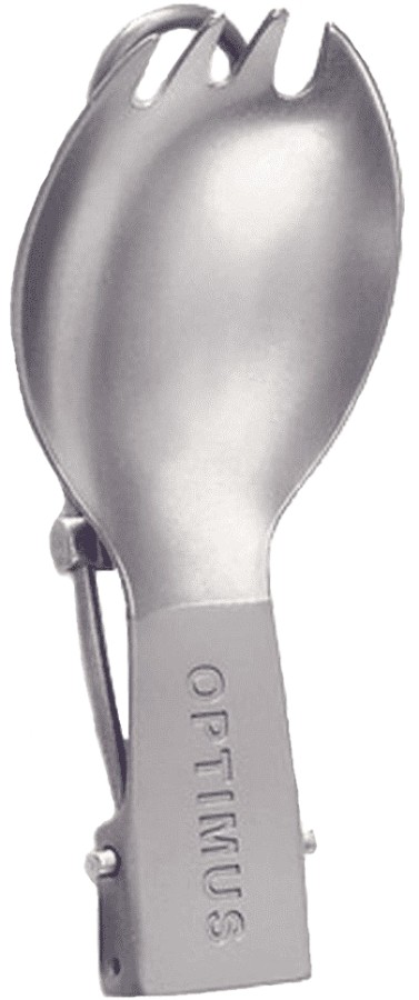Optimus Titanium Folding Spork Ultra Compact Camping Utensil
