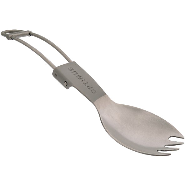 Optimus Titanium Folding Spork Ultra Compact Camping Utensil
