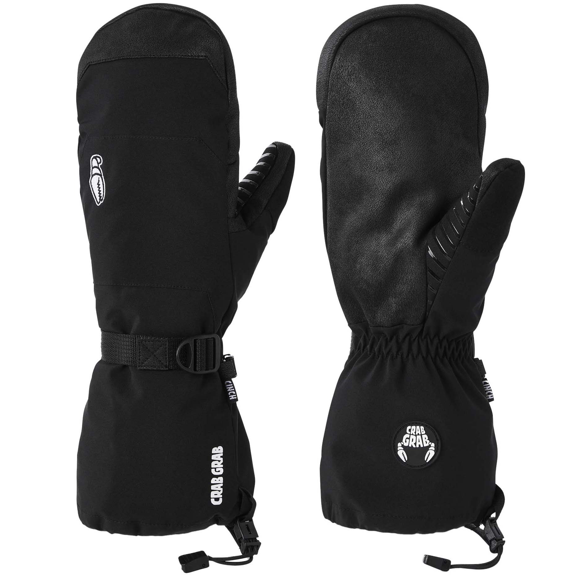 新品 CRAB GRAB CINCH MITT Mサイズ 黒タン クラブグラブ Cinch Snowboard Mitten - Crab Grab