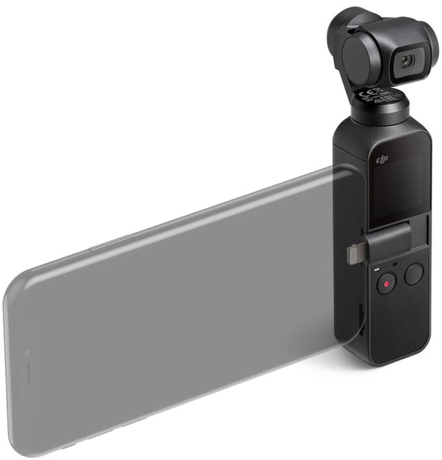 DJI OSMO Pocket 4K Video, Handheld 3 Axis Gimbal