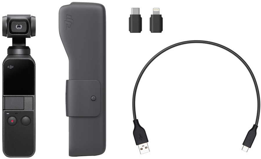 DJI OSMO Pocket 4K Video, Handheld 3 Axis Gimbal