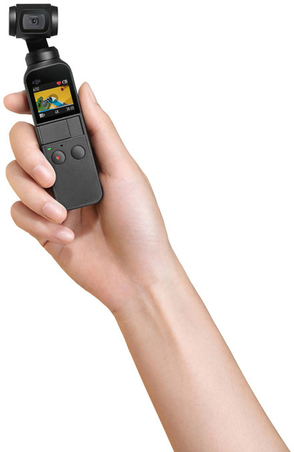 DJI OSMO Pocket 4K Video, Handheld 3 Axis Gimbal