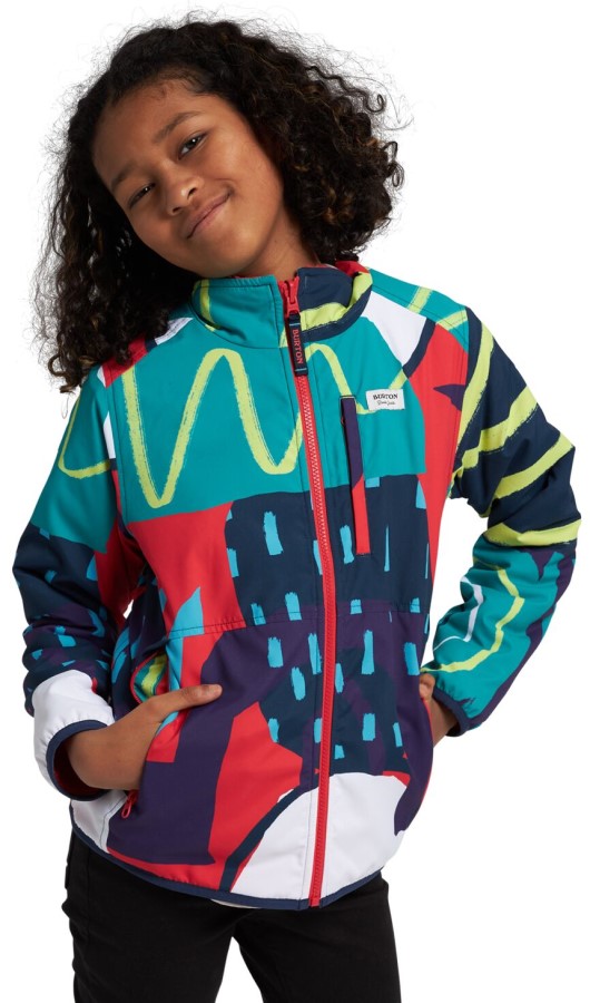 Burton Girls' Snooktwo Reversible Fleece Jacket