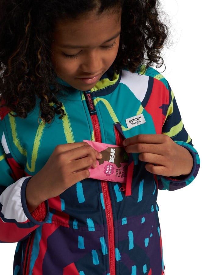 Burton Girls' Snooktwo Reversible Fleece Jacket
