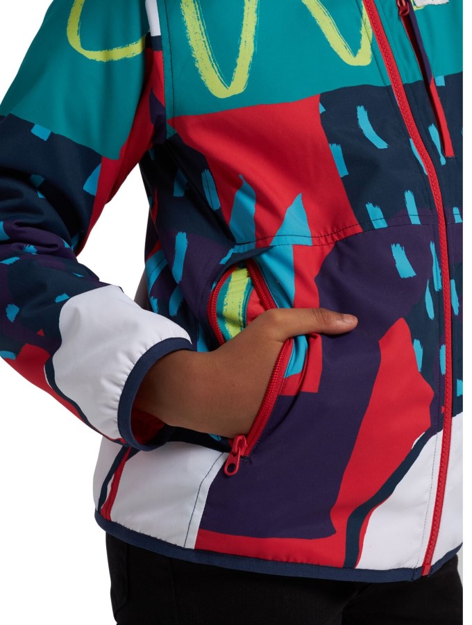 Burton Girls' Snooktwo Reversible Fleece Jacket