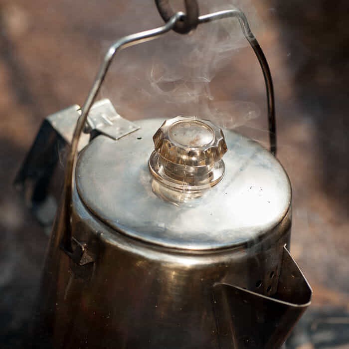 GSI Outdoors Glacier 8 Cup Percolator Campfire Coffee Maker