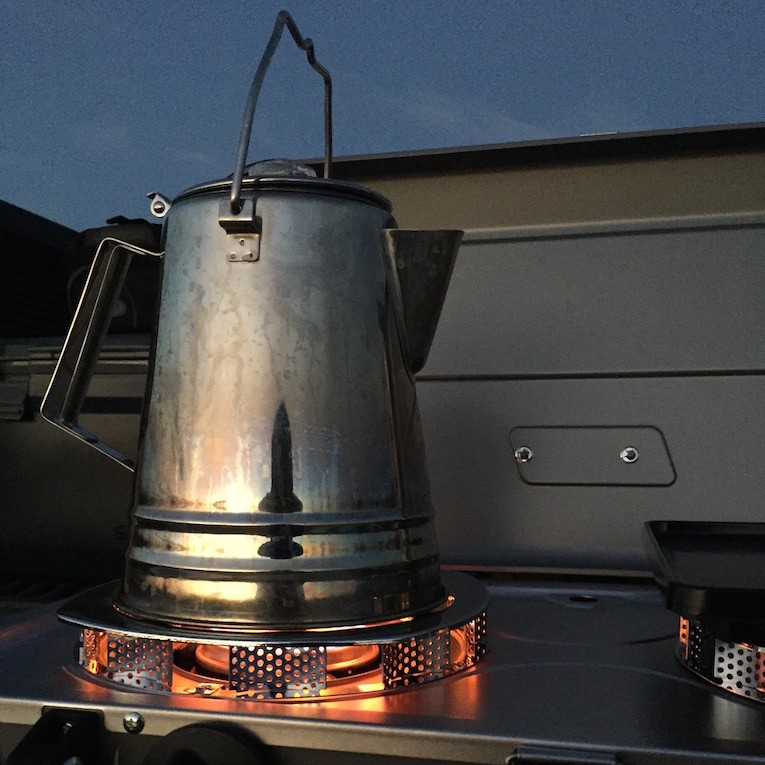 GSI Outdoors Glacier 8 Cup Percolator Campfire Coffee Maker