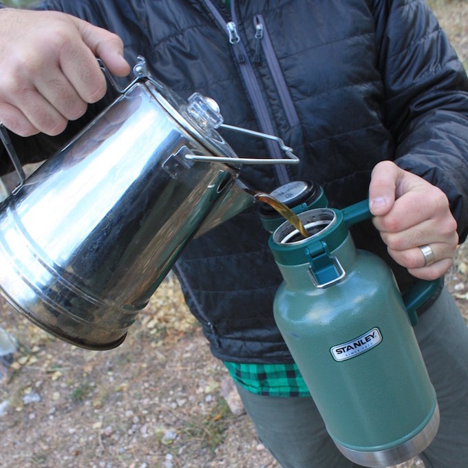 GSI Outdoors Glacier 8 Cup Percolator Campfire Coffee Maker