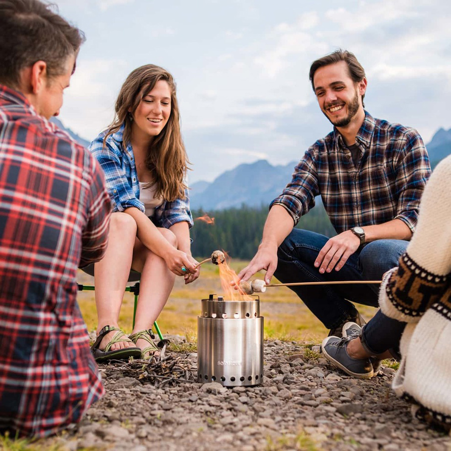 Solo Stove Campfire Compact Woodburning Camp Stove