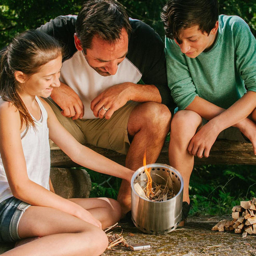 Solo Stove Campfire Compact Woodburning Camp Stove