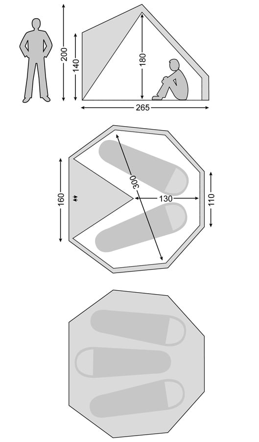 Nordisk Inner Cabin, Asgard 7.1 Tents, Bivvys & Extensions