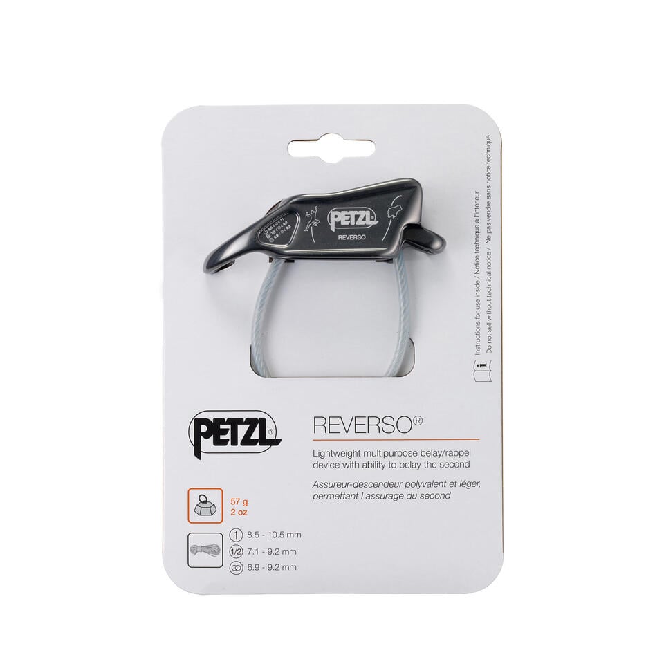 Petzl Reverso Climbing Belay Rappel Device