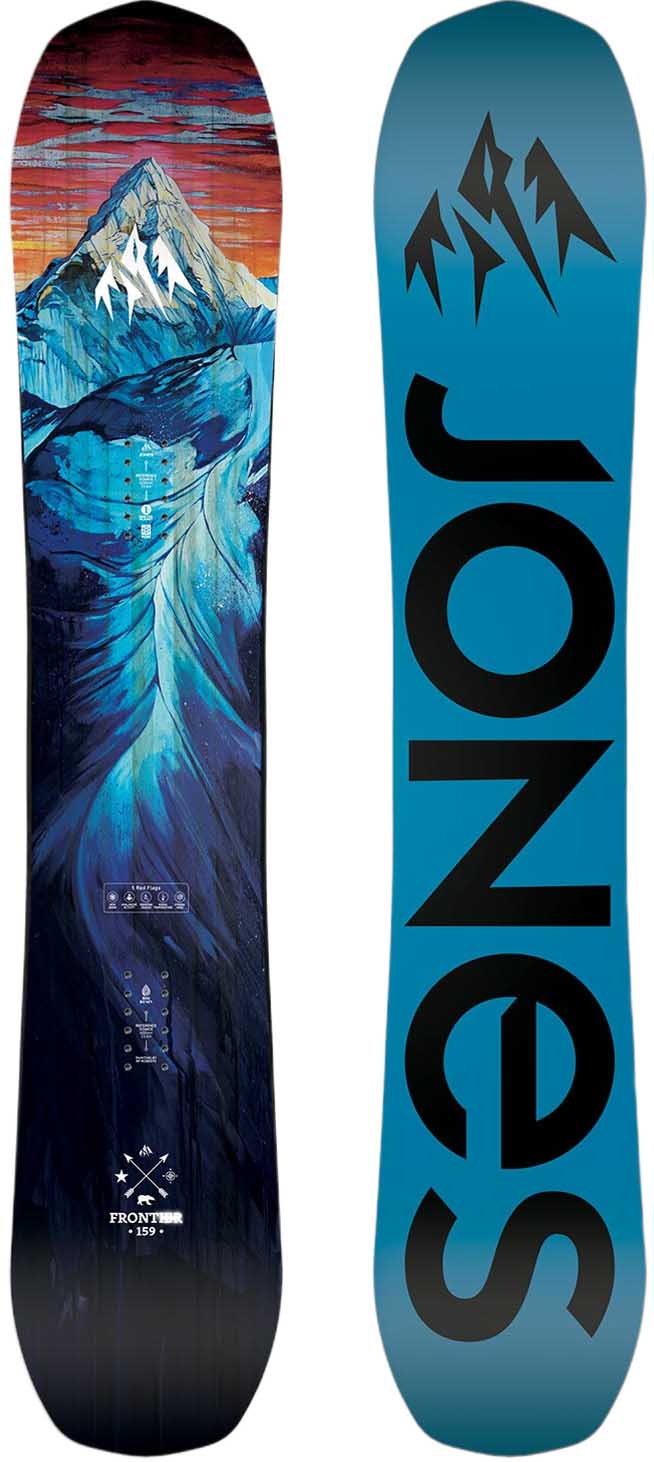 Jones Frontier Hybrid Camber Snowboard