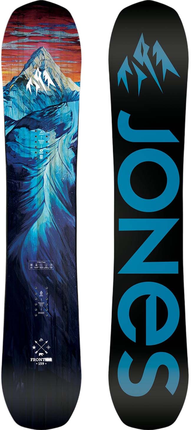 Jones Frontier Hybrid Camber Snowboard