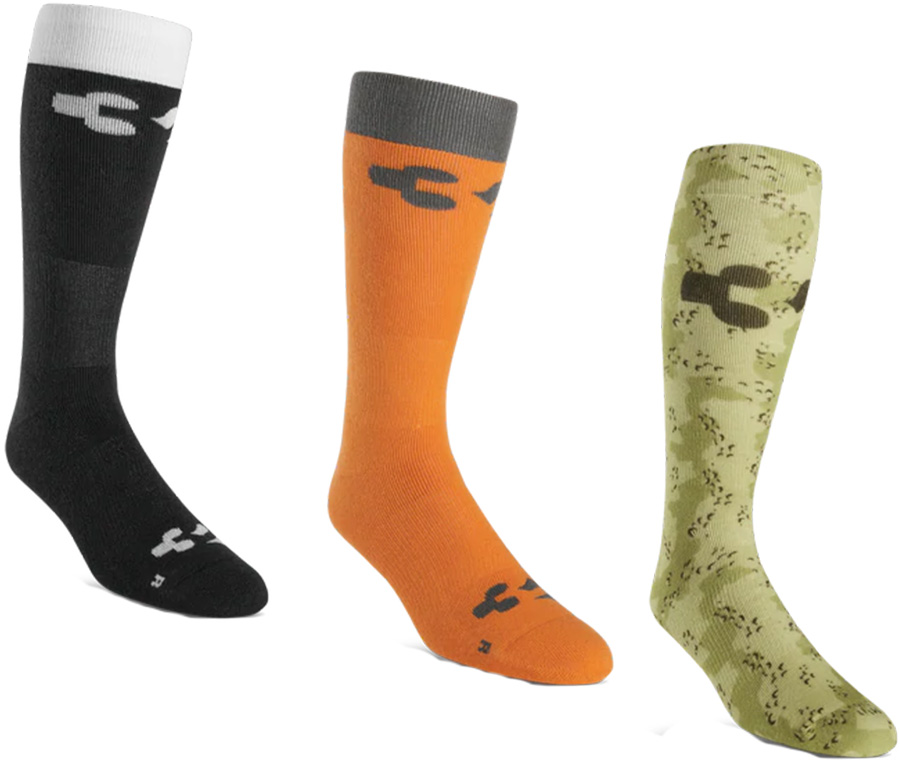 thirtytwo Cutout Multi 3-Pack Snowboard/Ski Socks Multi Pack