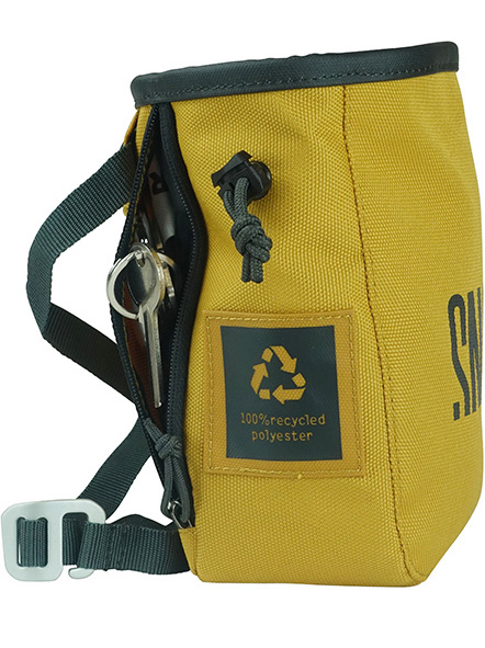Snap Pocket Zip Rock Climbing Chalk Bag