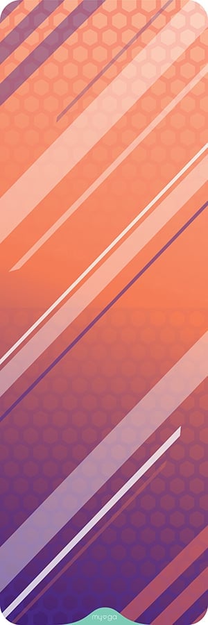 Myga Jordia Pro Printed Yoga/Pilates Mat