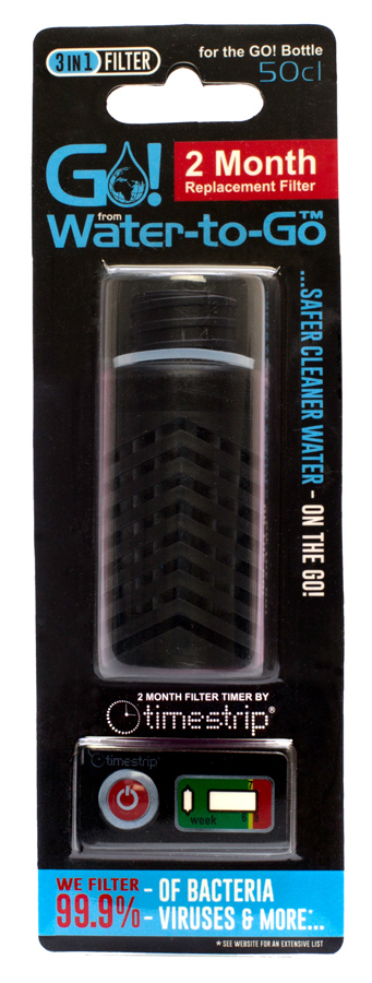 Water-To-Go Replacement Water Filter Purifier Cartridge
