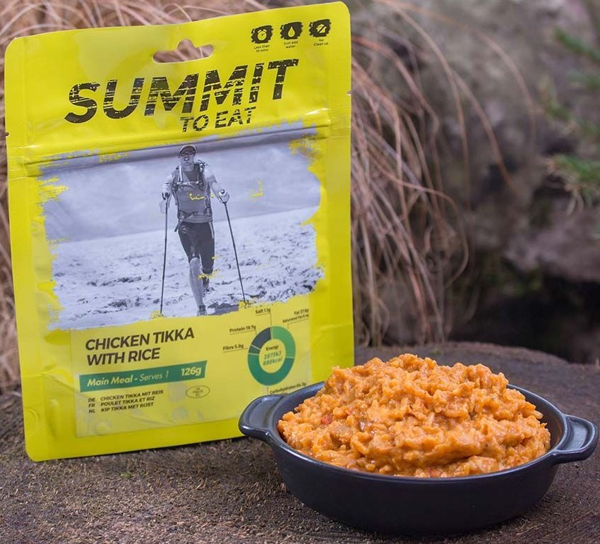 Summit To Eat Chicken Tikka & Rice Camping & Trekking Food