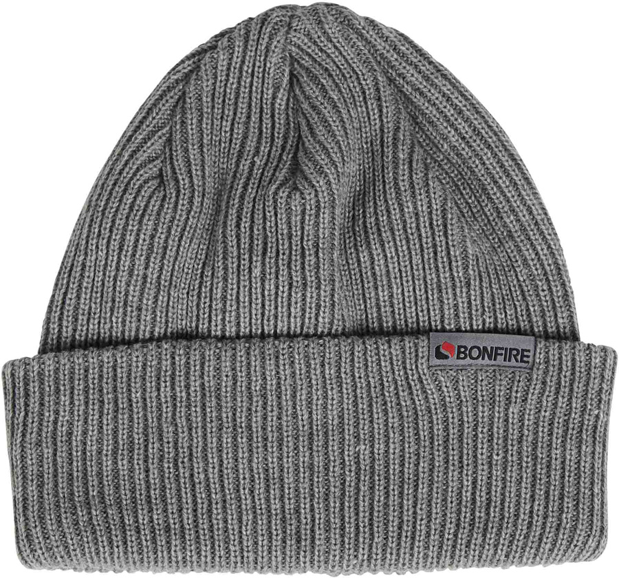 Bonfire Pitch Cuffed Waffle Knit Beanie Hat
