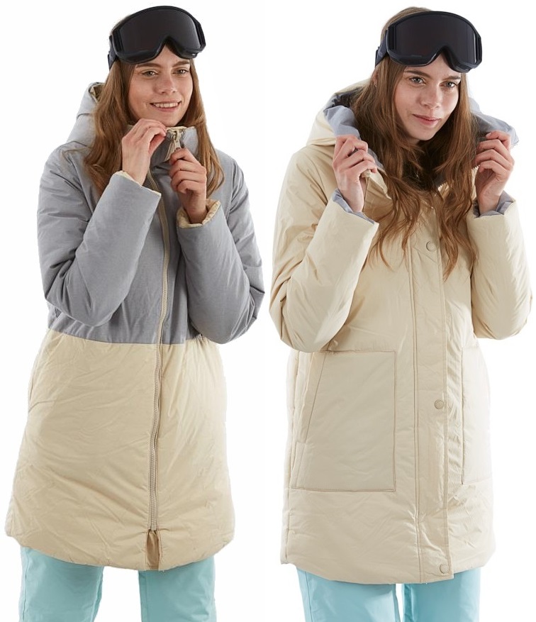 Roxy Freese Reversible Women's Parka Jacket