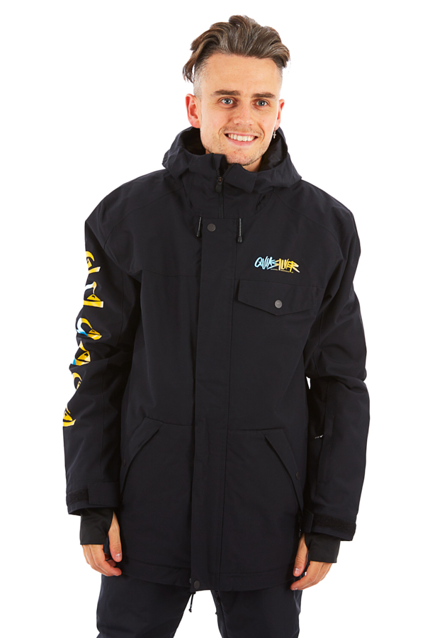 Quiksilver In The Hood Ski/Snowboard Shell Jacket