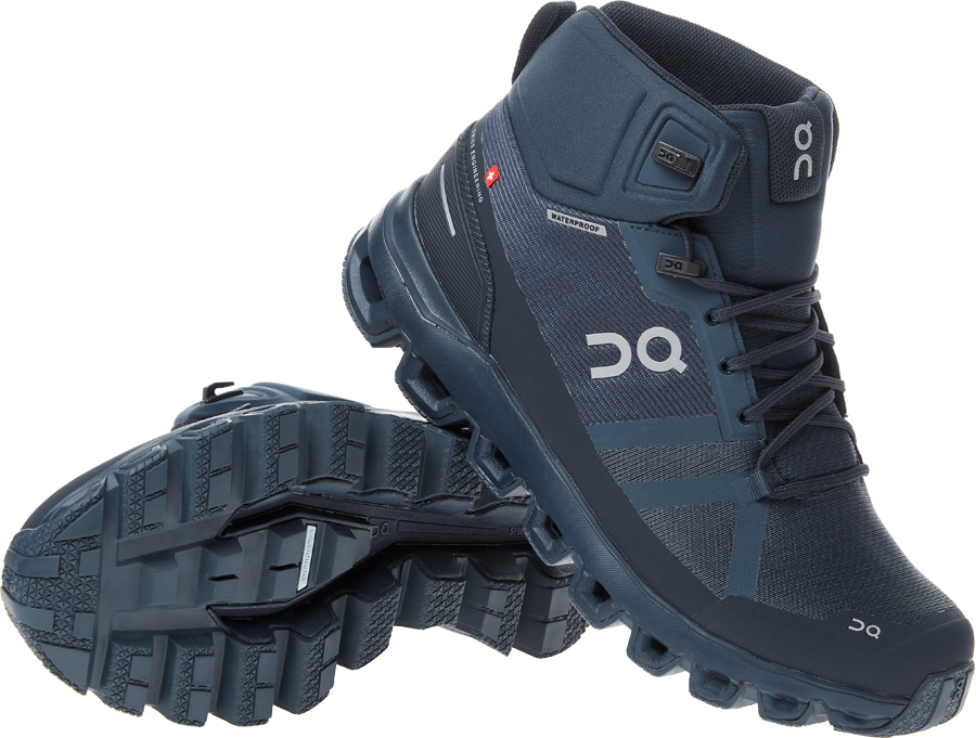 On Cloudrock Waterproof Men's Hiking Shoes
