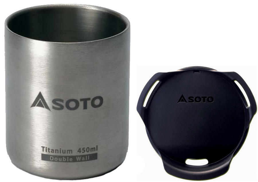Soto Aero Mug Titanium Cup + Lid