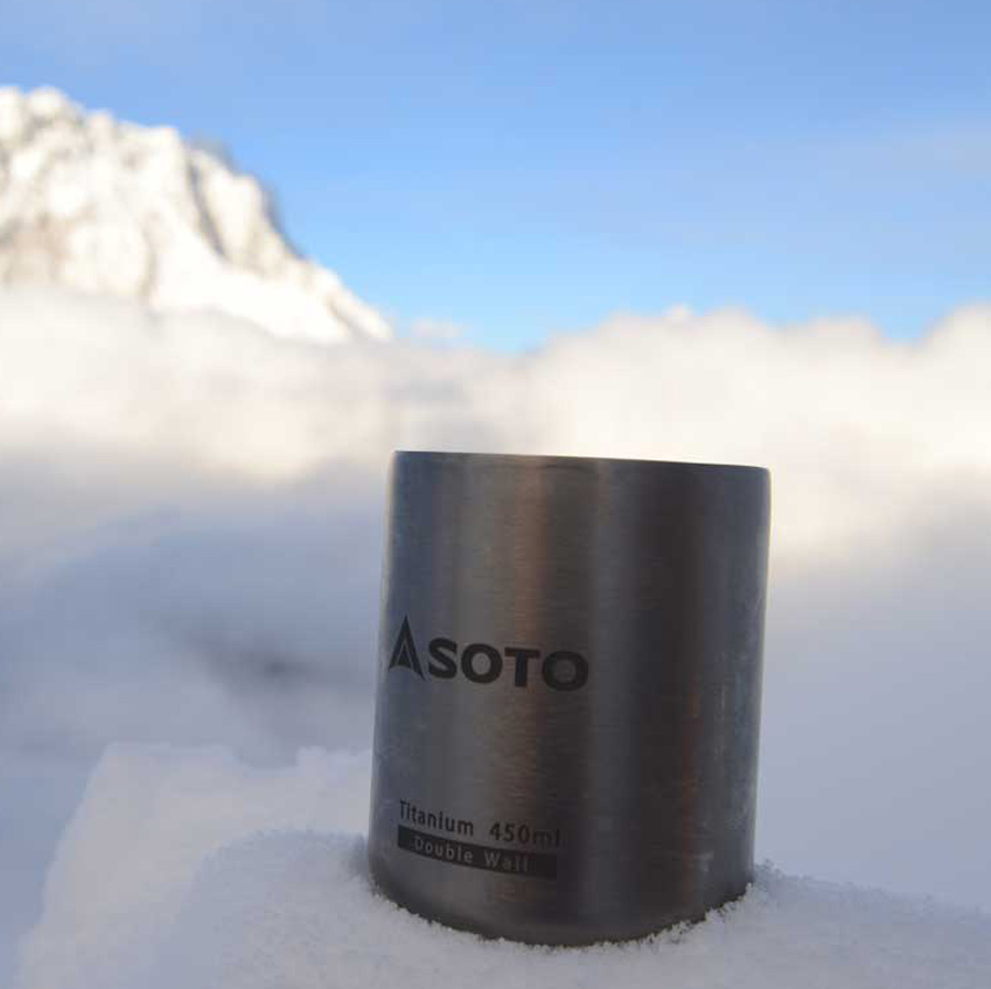 Soto Aero Mug Titanium Cup + Lid