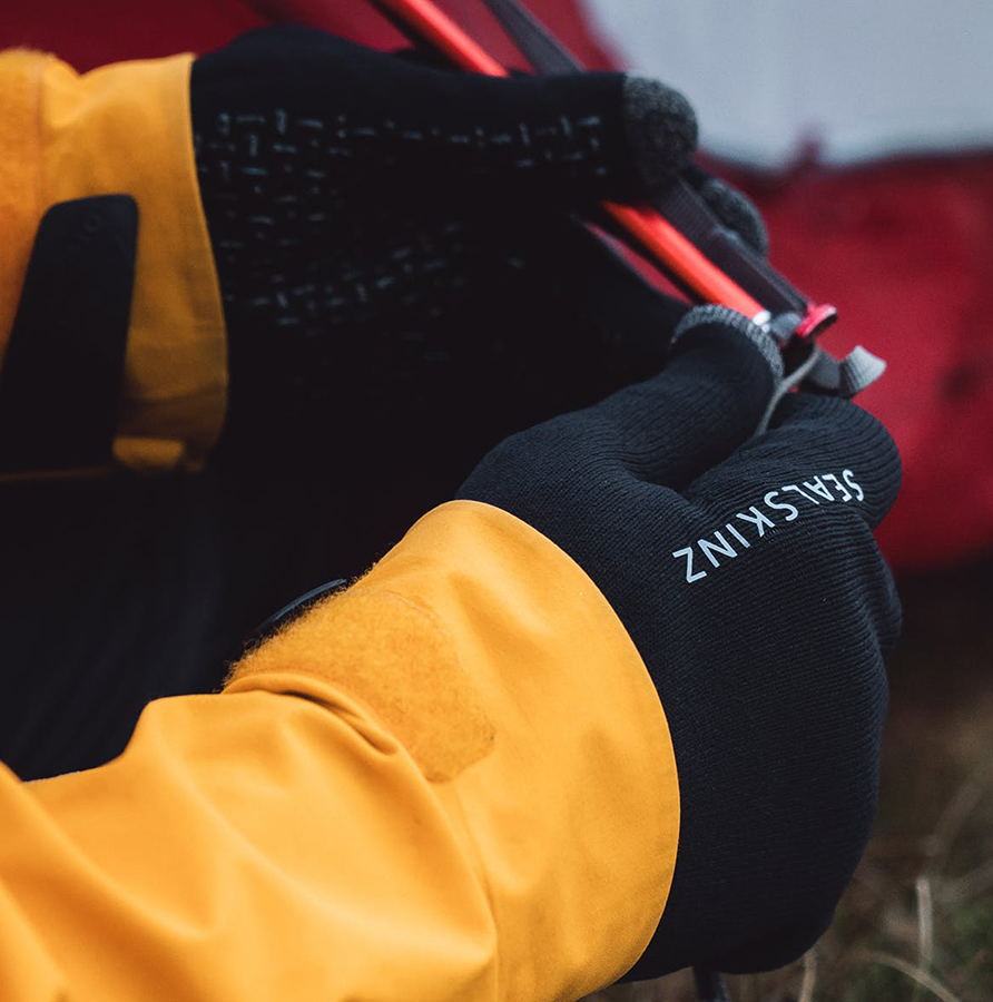 SealSkinz Waterproof All Weather Ultra Grip Knitted Glove
